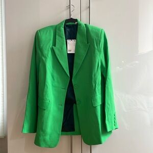 &Other Stories Green Blazer
